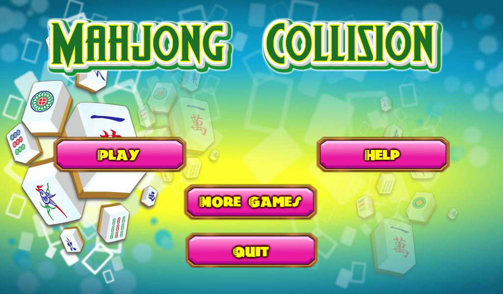 Android application Mahjong Collision screenshort