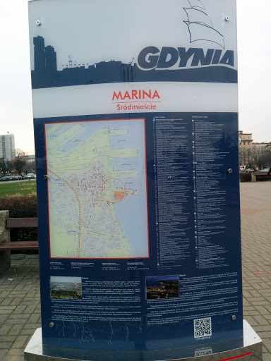 Gdynia Marina info Board