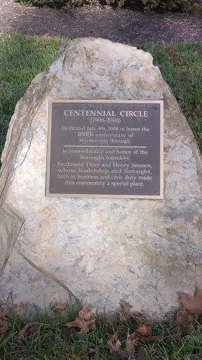Centennial Circle Plaque