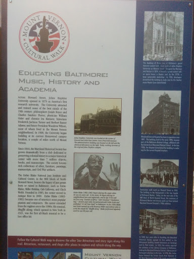 Educating Baltimore: Music, History & Academia