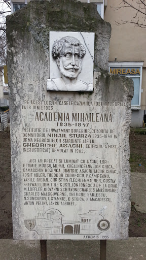 Monument Academia Mihaileana(1835-1847)