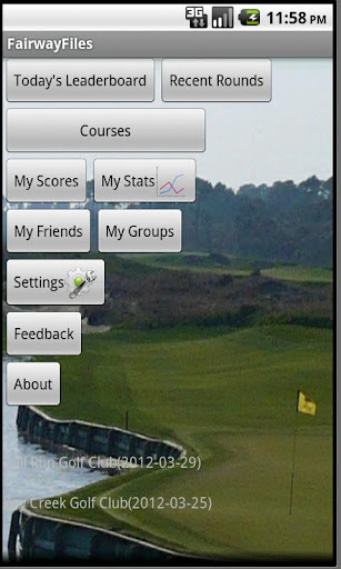 FairwayFiles Golf Scorecard