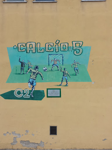 Graffito Calcio Telese