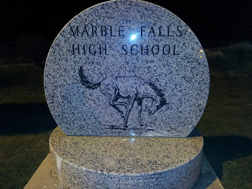 Marble Falls High School entrance