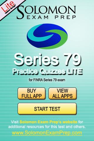 Series 79 Practice Exams Lite