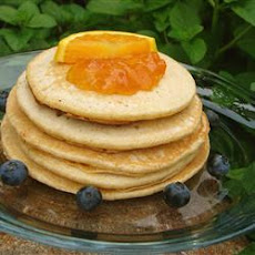 Orange Whole Wheat Pancakes
