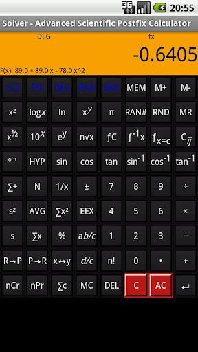 Solver + Calculator Advanced