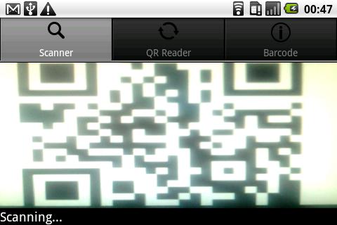 QR and Barcode reader