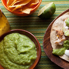 Guacamole Taquero (Tomatillo Guacamole) Recipe