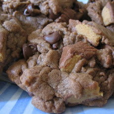 Chocolate Peanut Butter Cup Cookies