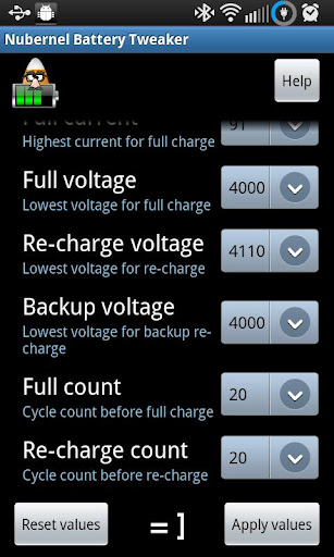 【免費工具App】Nubernel Battery Tweaker-APP點子