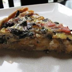 Asparagus Mushroom Bacon Quiche