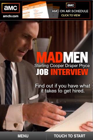 Mad Men Job Interview