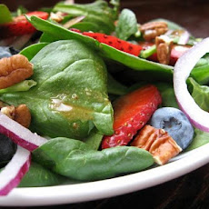 Spinach Salad With Fresh Summer Berries
