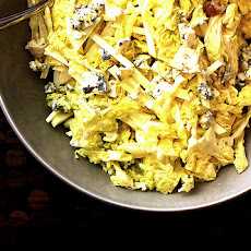 Cabbage Salad with Apples and Walnuts