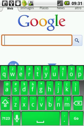 Elegant Green Keyboard Skin