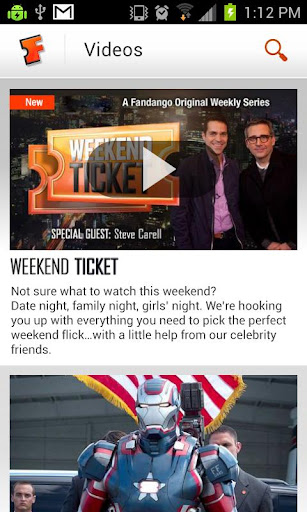 fandango-movies for android screenshot