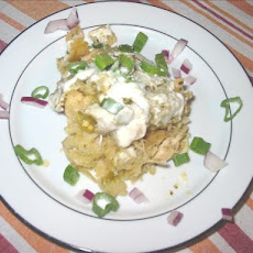 Chilaquiles with Chicken