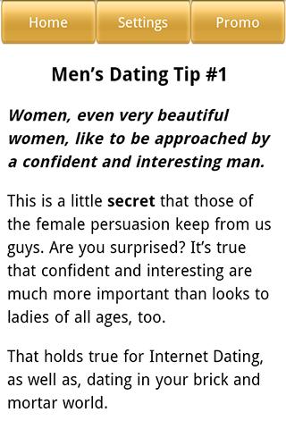 【免費娛樂App】Dating Tips for Men-APP點子