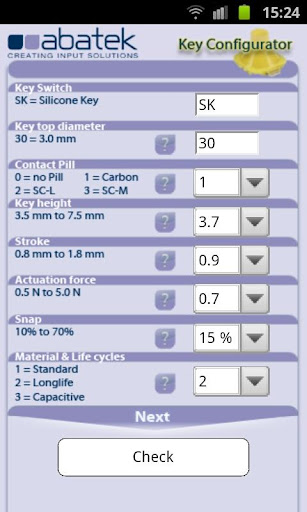 Abatek Key Configurator