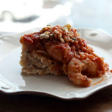 Greek Spiced Baked Shrimp & Creamy Orzo