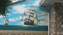Pirate Ship Mural