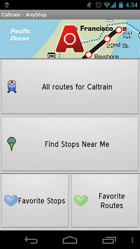 Caltrain: AnyStop