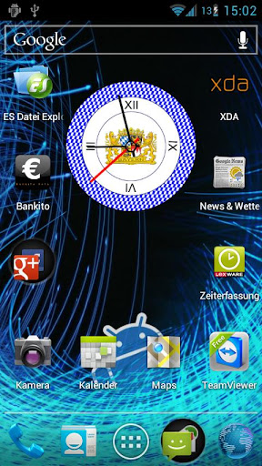 Bayern clock widget Free