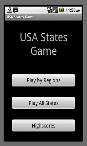 US States Name Game