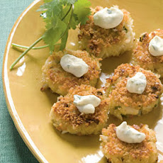 Bite-size Wasabi Crab Cakes
