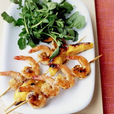 Rum-Glazed Shrimp and Mango