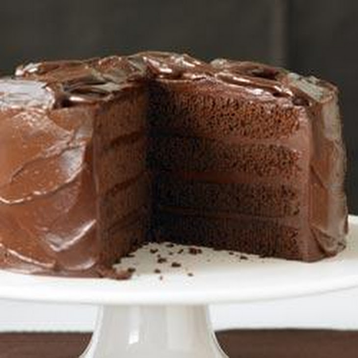 Devil's Food Cake With Milk Chocolate Frosting Recipe — Dishmaps