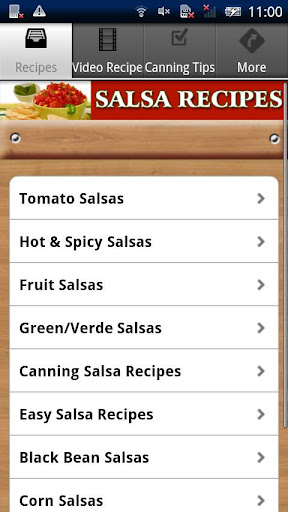 Salsa Recipes