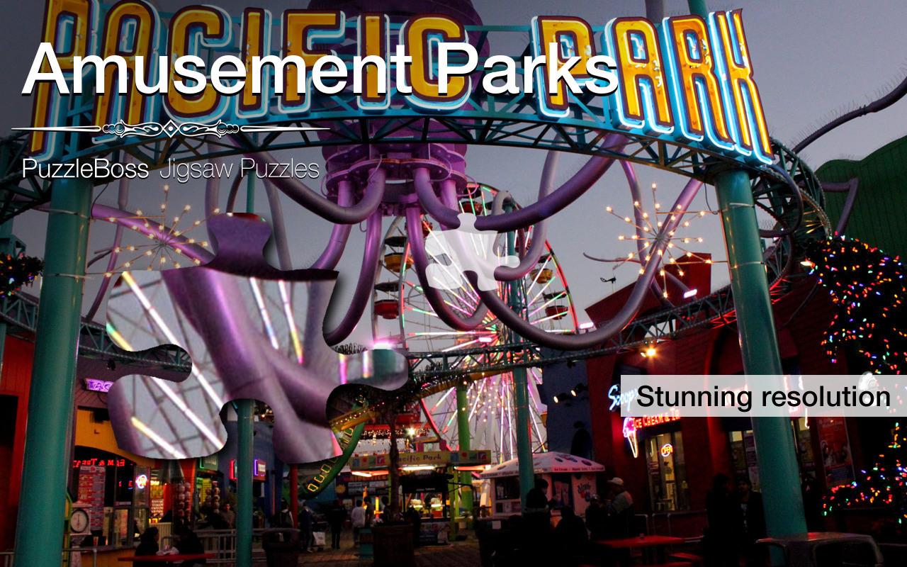 Android application Jigsaw Puzzles: Amusement Park screenshort