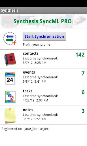 Synthesis SyncML Client PRO