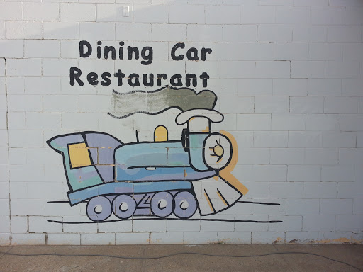 Dining Car Painted Mural
