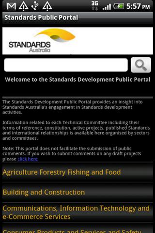 Standards Public Portal