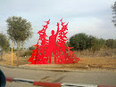 Red Statue