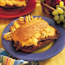 Cheddar Cheese Steak Sandwiches