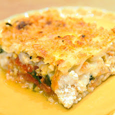 Roasted Roma Tomato Lasagna