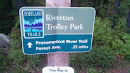 Riverton Trolley Park Sign