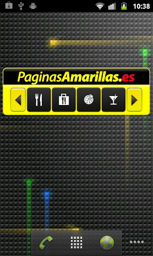 Widget de Páginas Amarillas