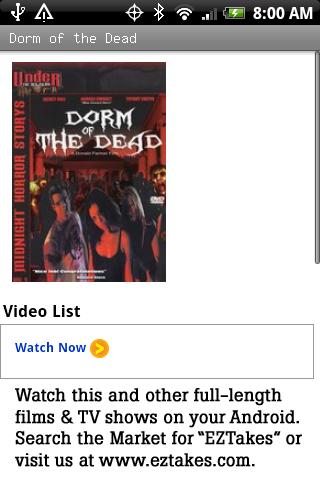 Dorm of the Dead Movie