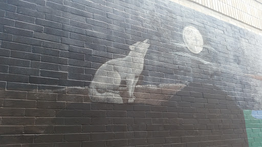 Bark at the Moon Mural