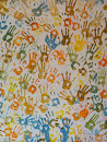Hands Art Mural