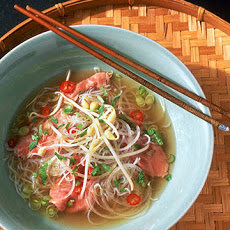 Pho (Vietnamese Beef and Noodle Soup)