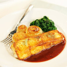 Potato-Wrapped Halibut