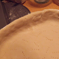 Very Rustic Custard Tart with Guava Sauce