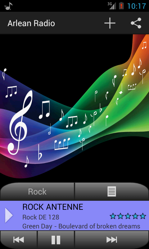 Android application Online Radio screenshort