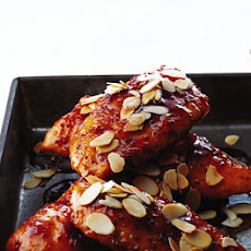 Apricot Chicken with Almonds